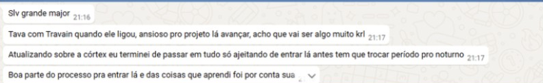 Depoimento de cliente
